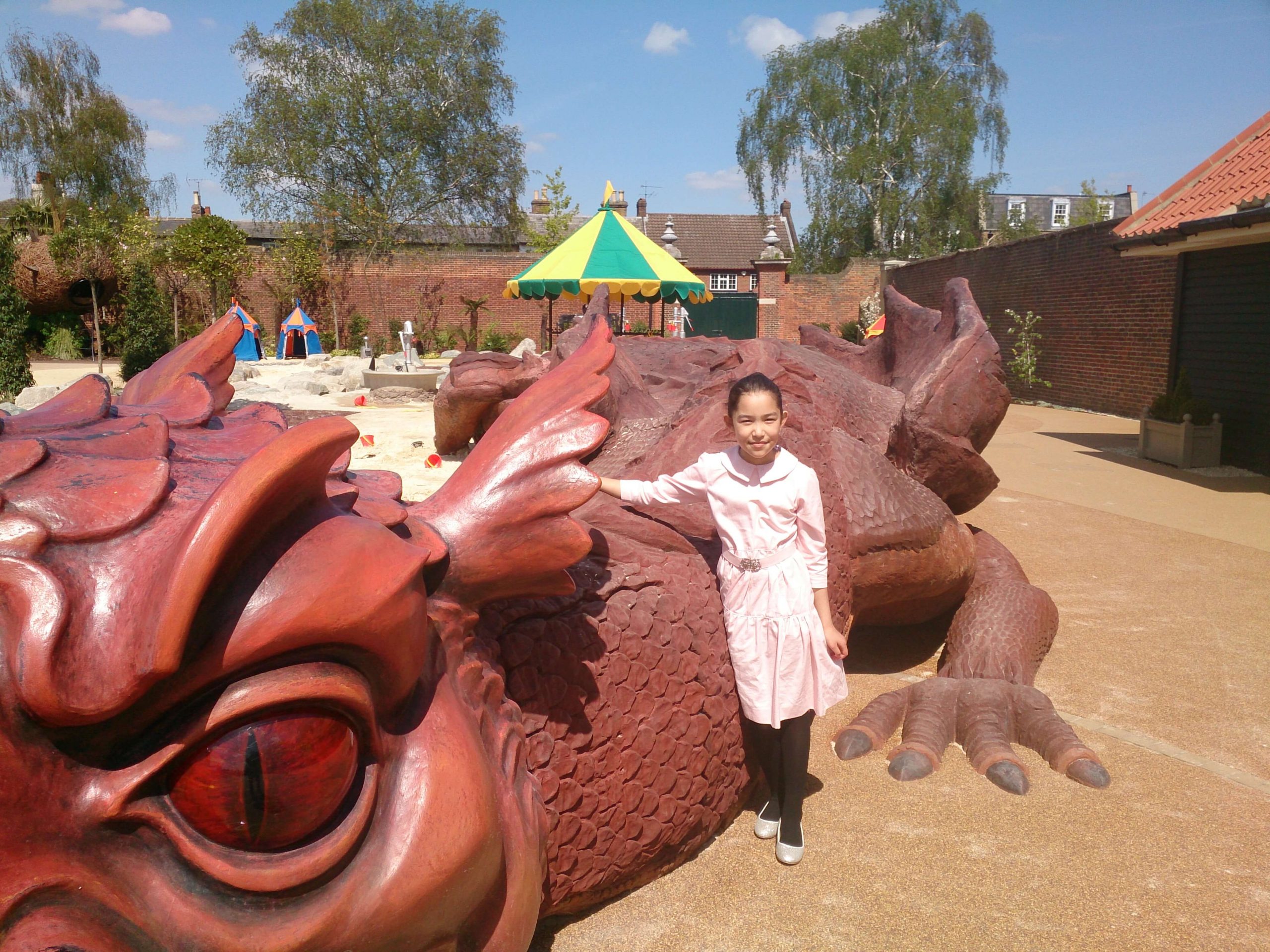 dragon hampton court magic garden