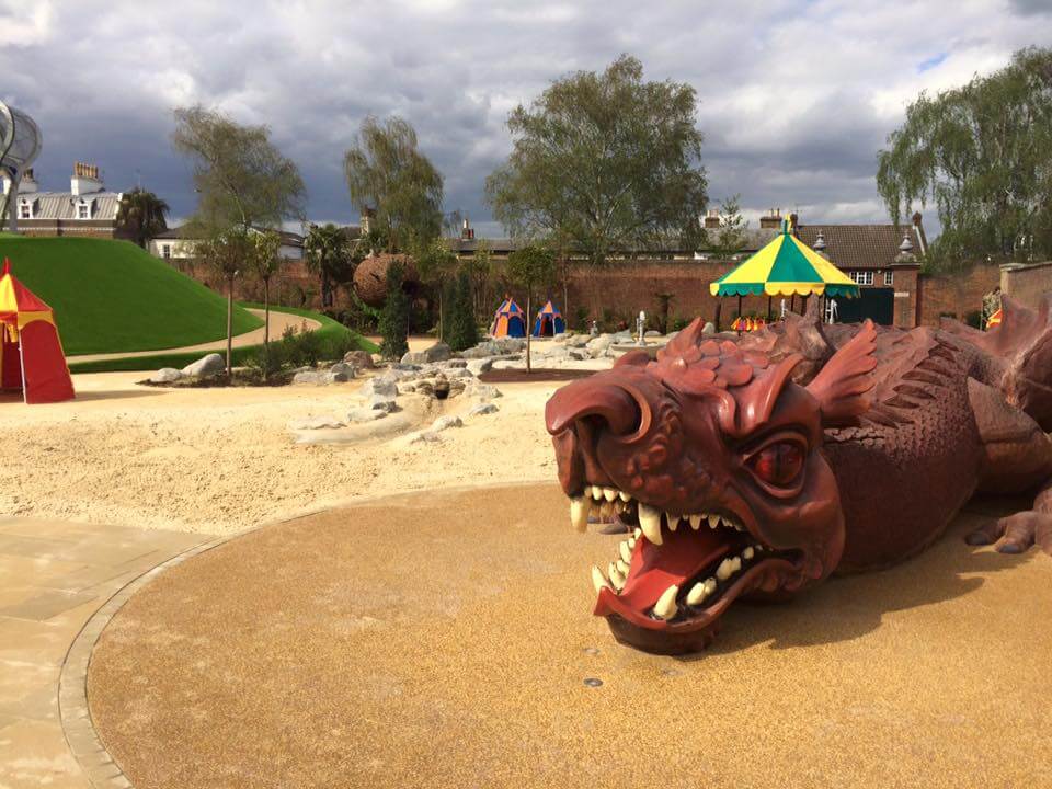 dragon hampton court magic garden