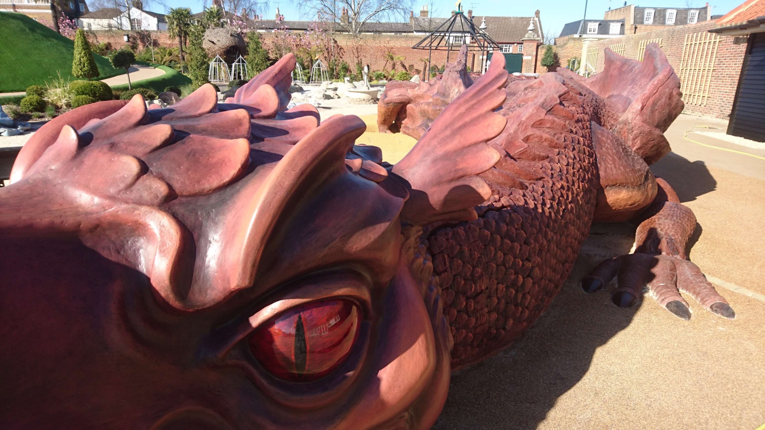 dragon hampton court magic garden